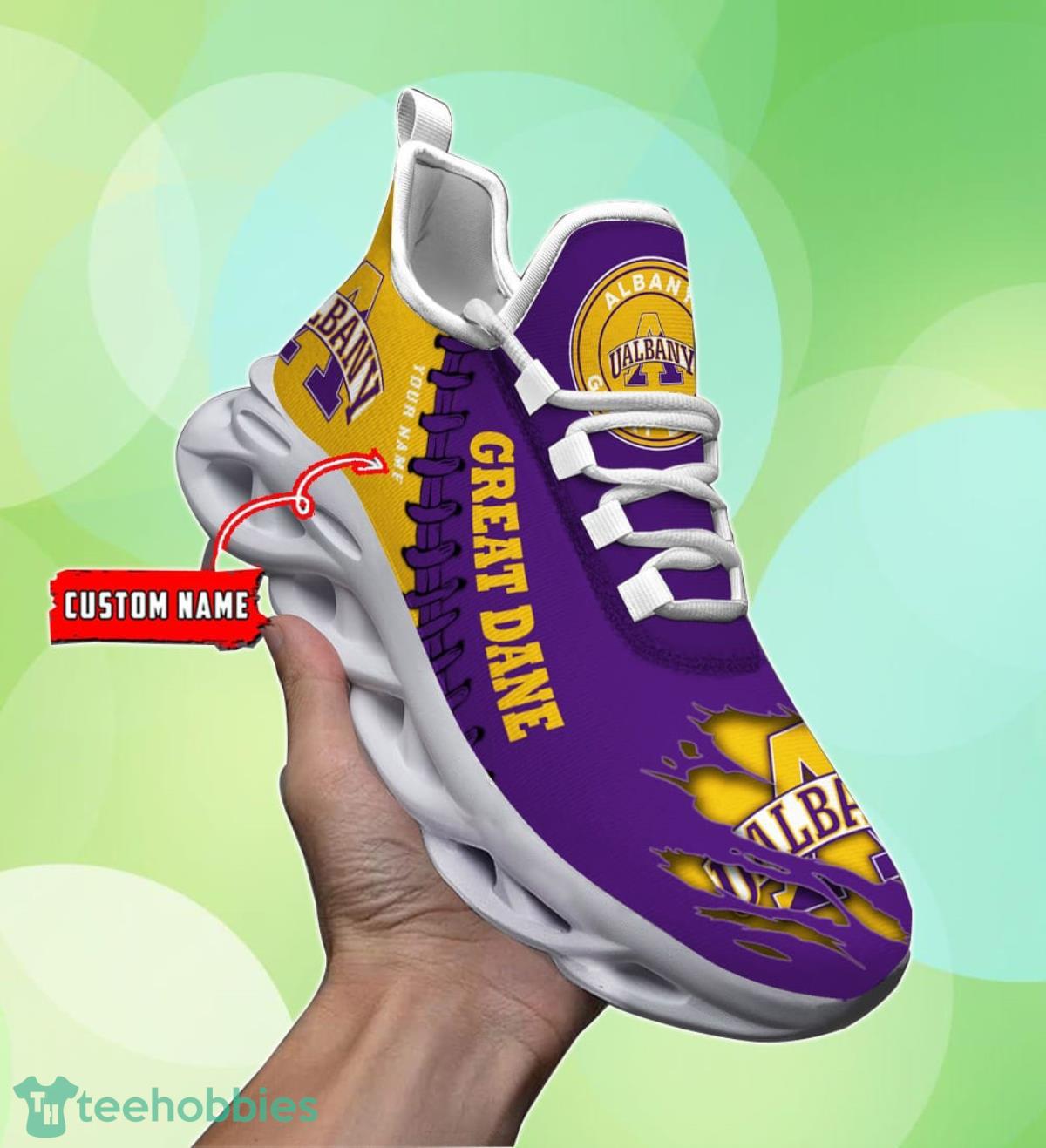 Albany Great Danes Personalized Max Soul Shoes Unique Gift For Men And Women Fans Product Photo 1
