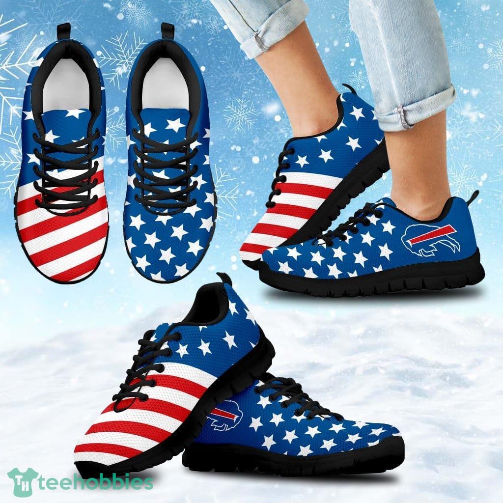 American Flag Full Stars Washington Redskins Sneakers Shoes
