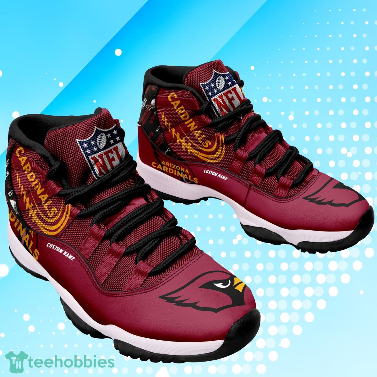 Arizona Cardinals Personalized Air Jordan 11 Gift For Fans Product Photo 2