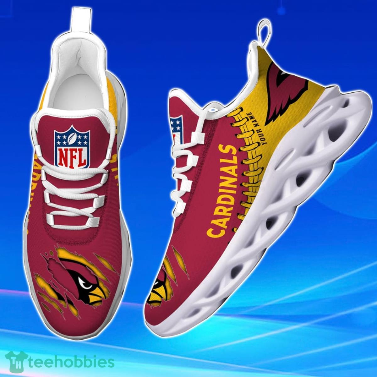 Arizona Cardinals Personalized NFL Max Soul Shoes Style Gift Fans Product Photo 2