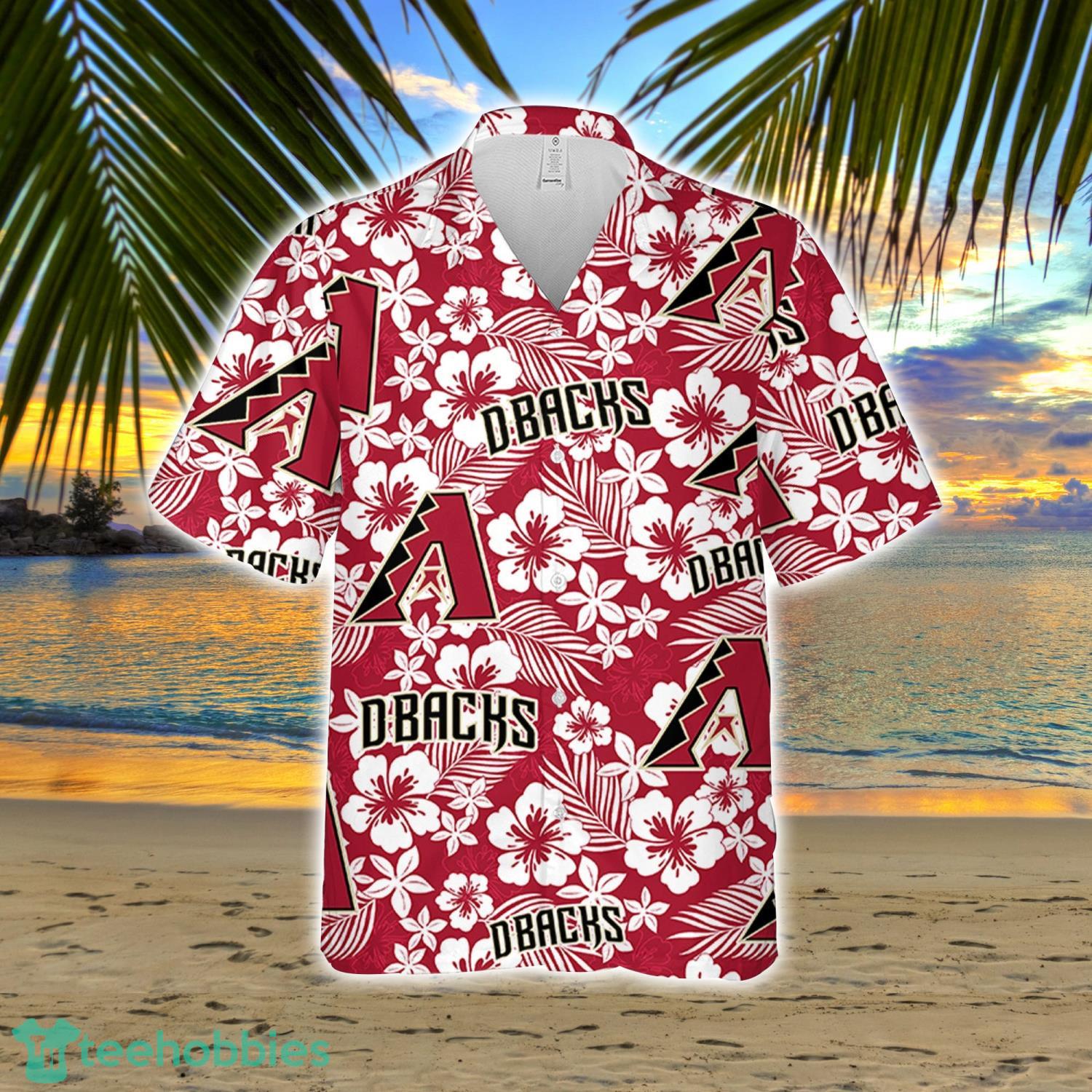 Arizona Diamondback Hibiscus Flower Pattern Hawaiian Shirt And Shorts Gift For Summer Product Photo 2