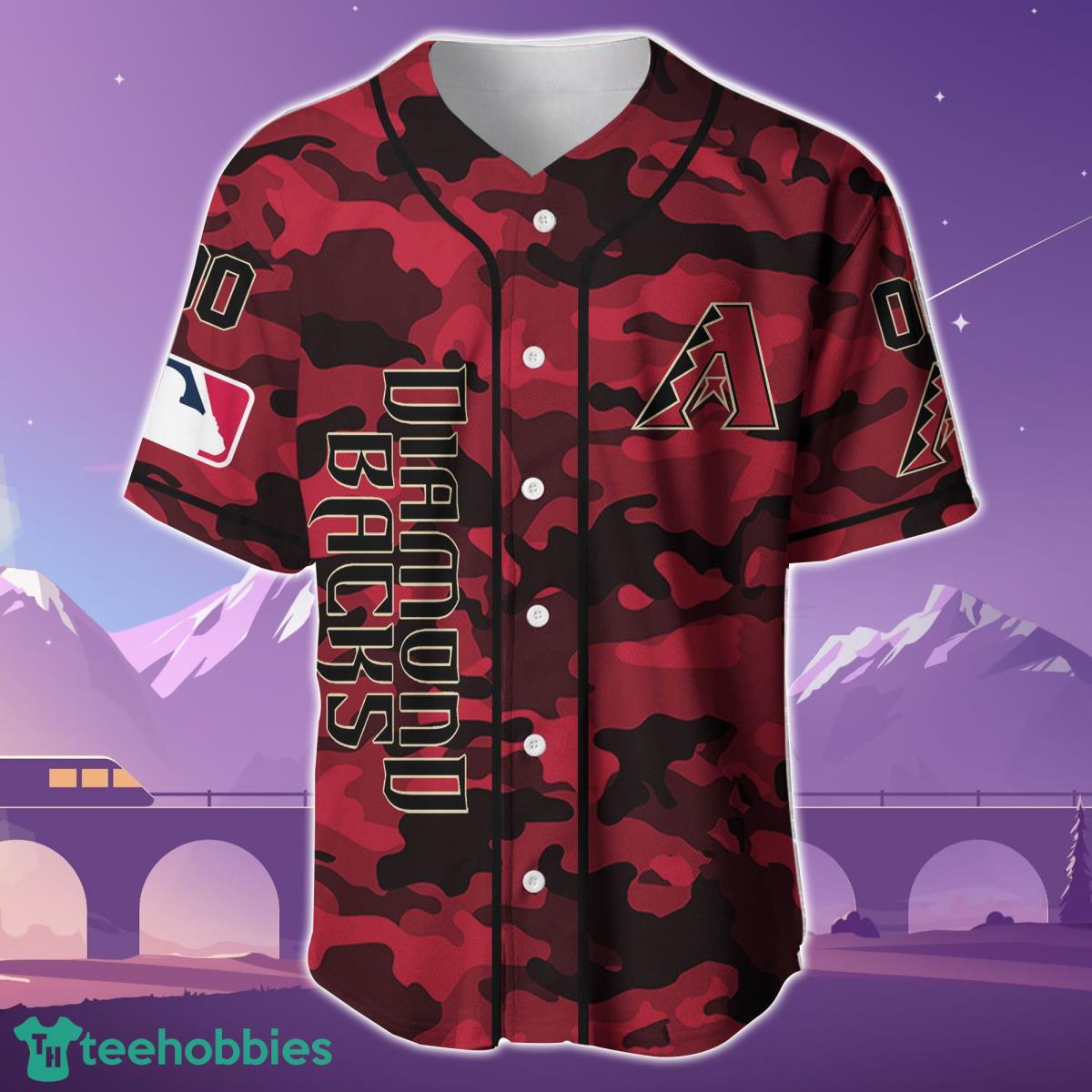 Arizona Diamondbacks Custom Name & Number Baseball Jersey Special Gift For Men And Women Product Photo 2