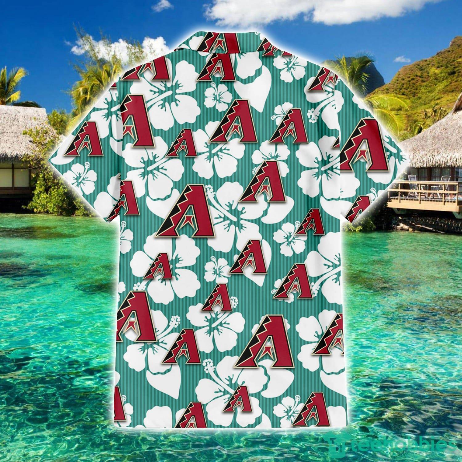 Diamondbacks Hawaiian Shirt Hibiscus Pattern Arizona Diamondbacks Gift in  2023