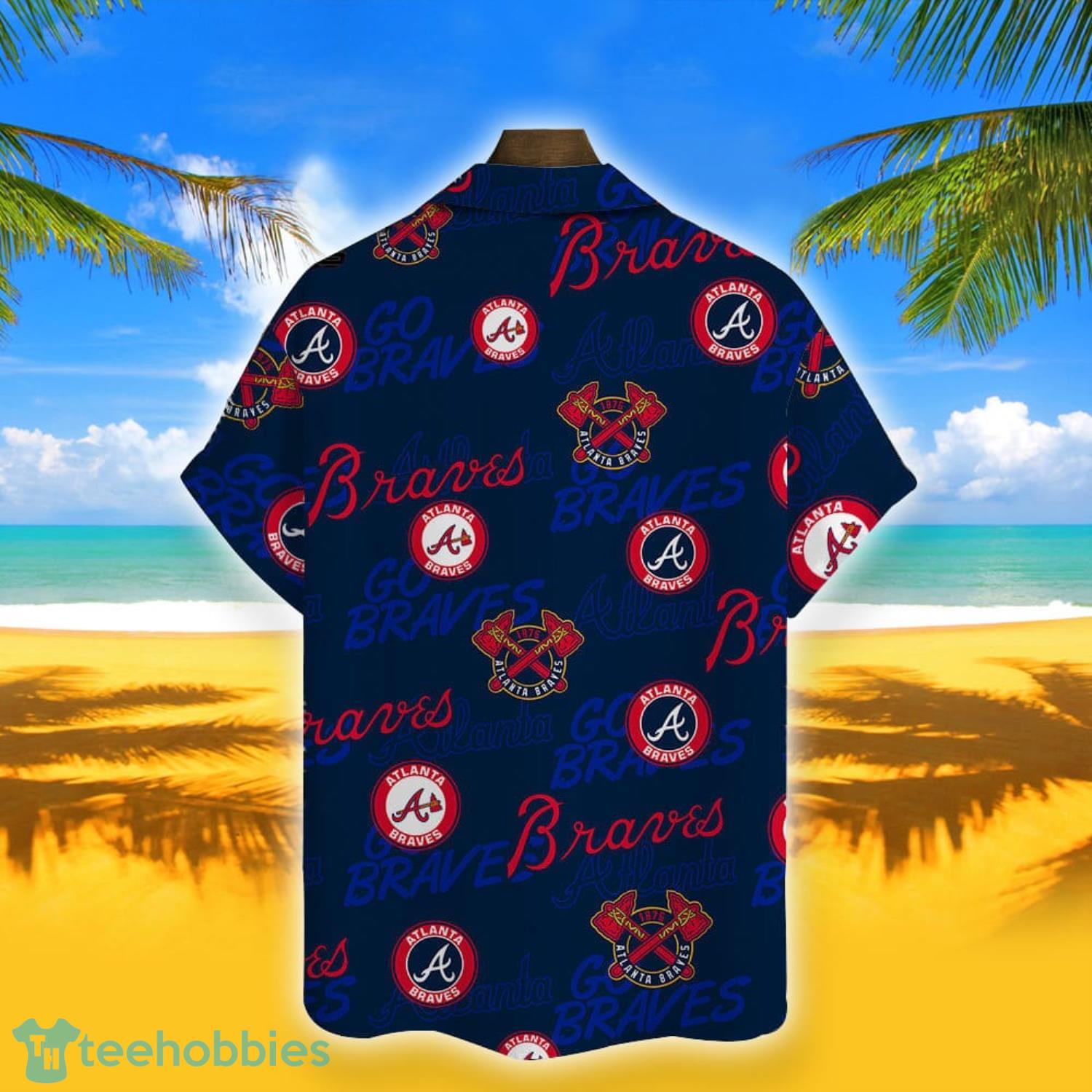 Atlanta Braves Major League Baseball 3d Print Hawaiian Shirt