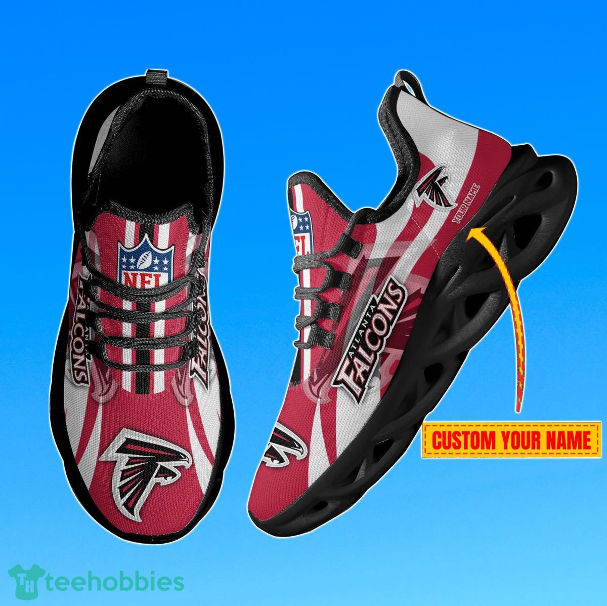 Atlanta Falcons Fans Gift Custom Name Max Soul Shoes Sneakers