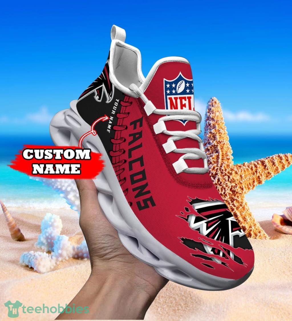 Atlanta Falcons Fans Gift Custom Name Max Soul Shoes Sneakers