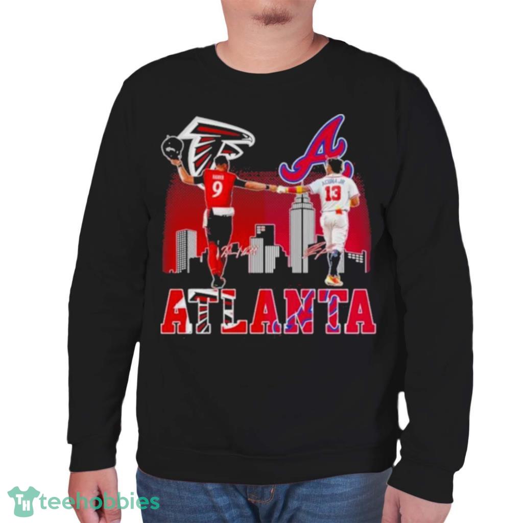 Atlanta Falcons Ridder And Braves Acuna Jr City Champions shirt