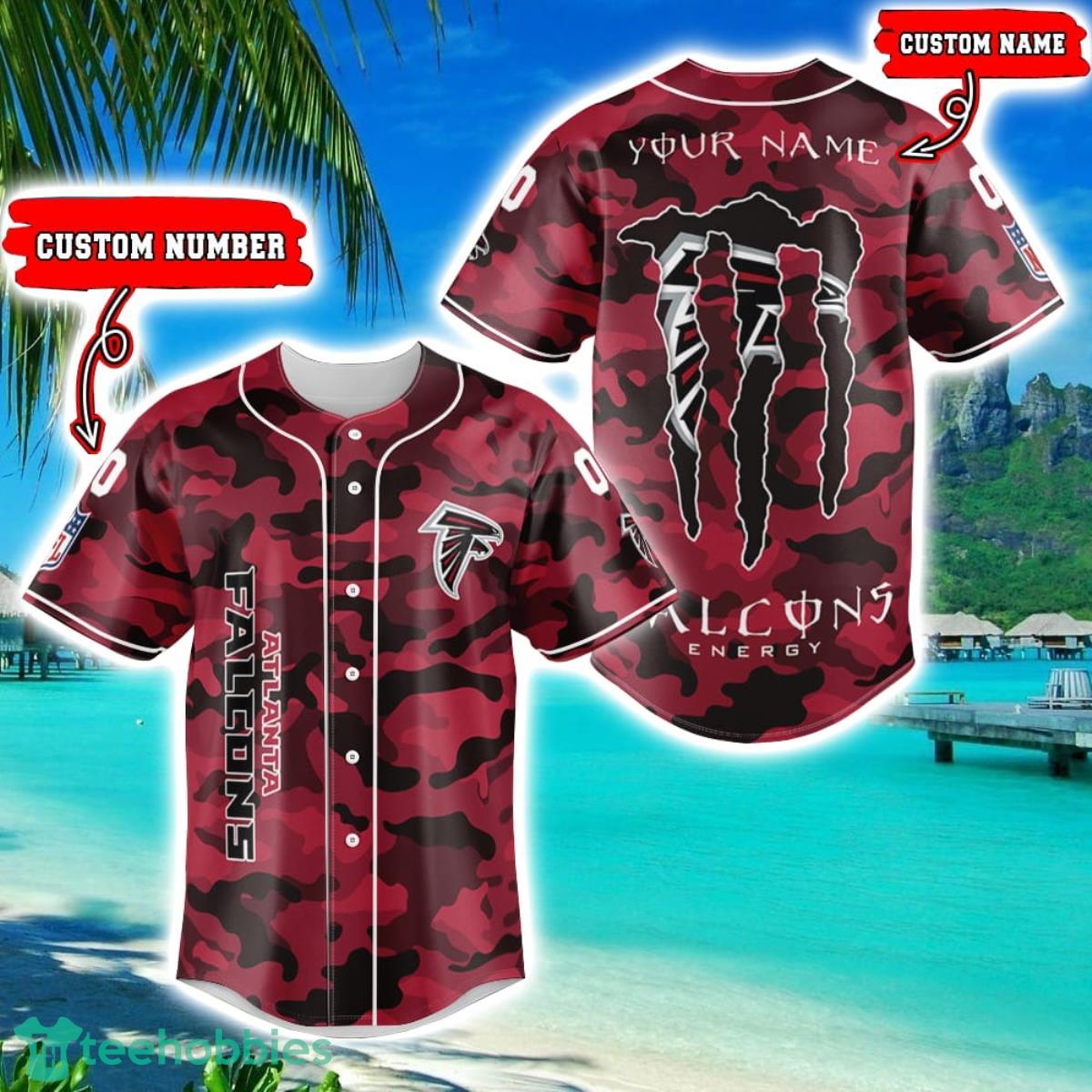 Atlanta FalconsCustom NFL Baseball Jersey Shirt Best Gift For Men And Women Fans Product Photo 1