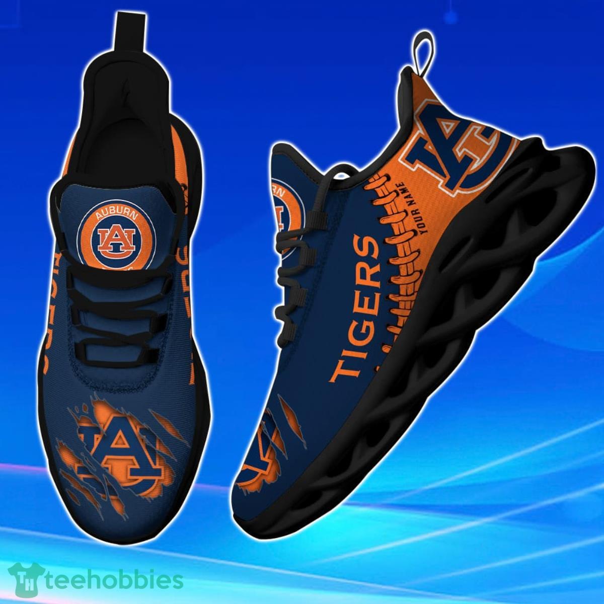 Auburn Tigers Personalized Max Soul Shoes Unique Gift For Men And Women Fans Product Photo 2