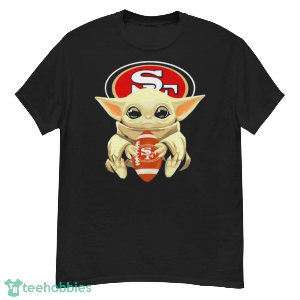 Baby Yoda Loves The San Francisco 49Ers 3D Hoodie All Over Print