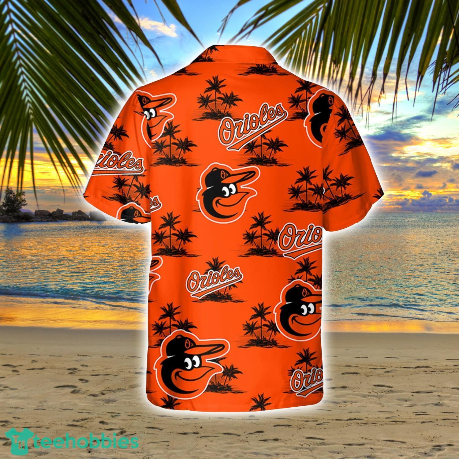 Baltimore Oriole Baseball Coconut Island Pattern Hawaiian Shirt And Shorts Summer Gift Product Photo 3 Baltimore Oriole Baseball Coconut Island Pattern Hawaiian Shirt And Shorts Summer Gift Product Photo 3