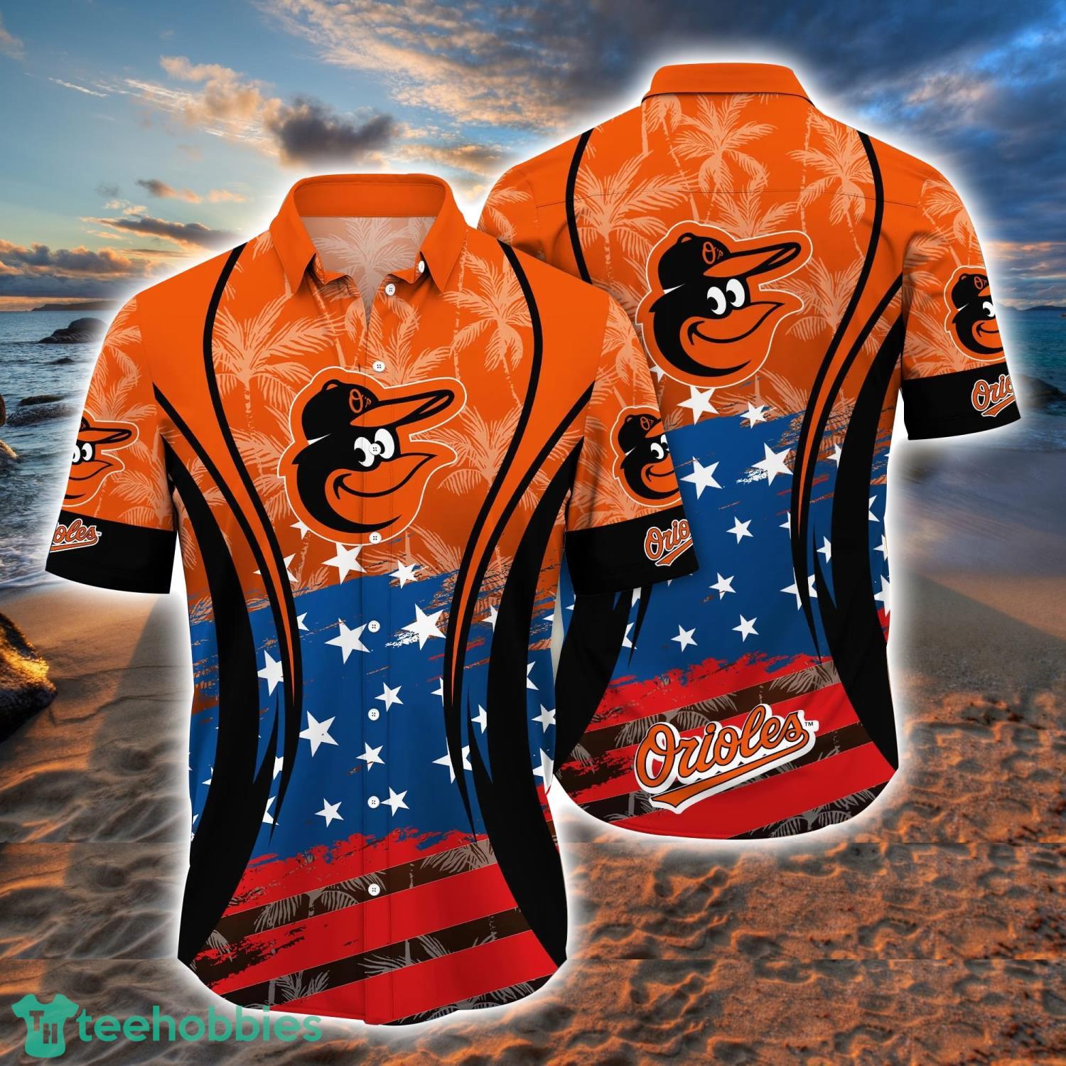Baltimore Orioles MLB Hawaiian Shirt Star Pattern Best Trend Summer Gift