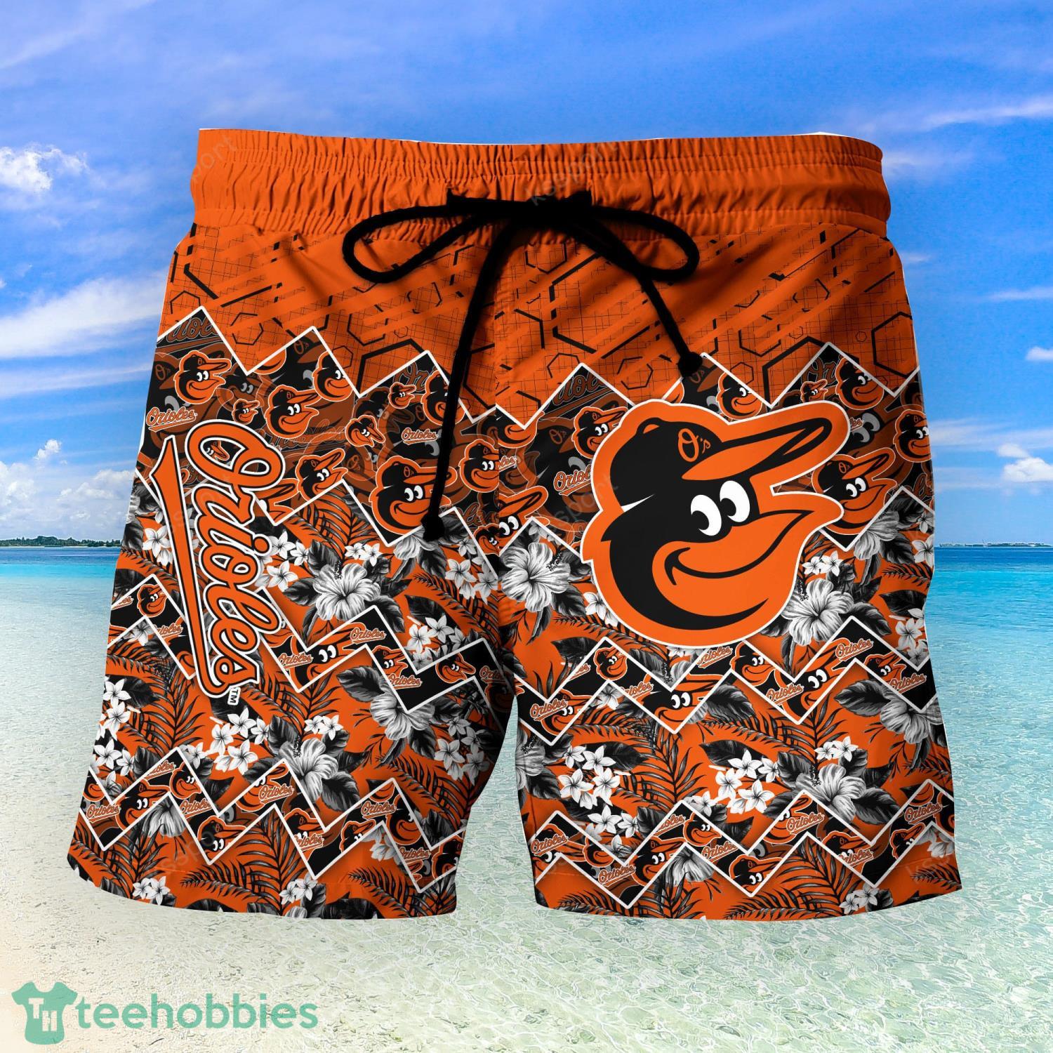 Baltimore Orioles MLB Custom Name Hawaiian Shirt Hot Design For Fans