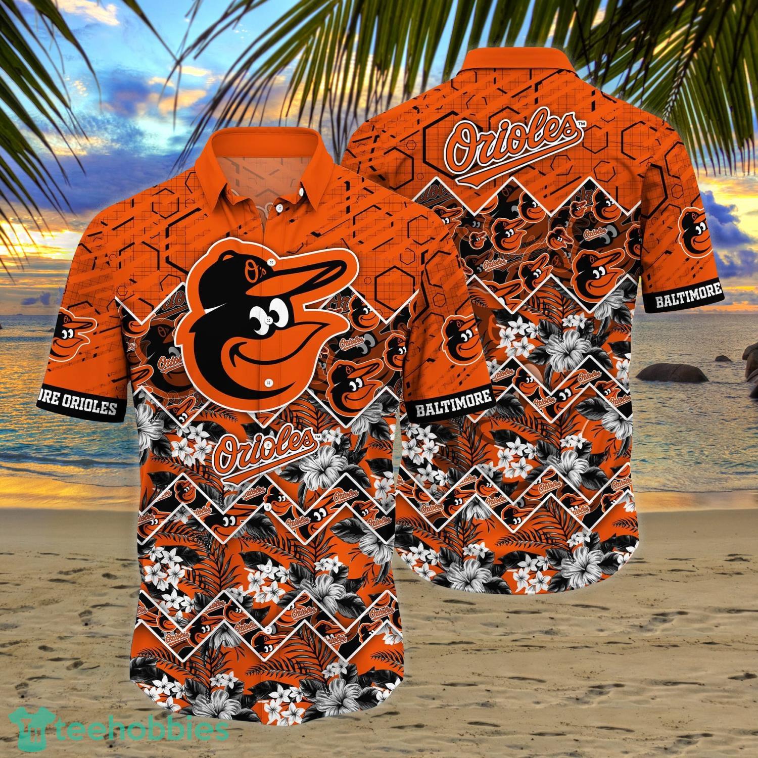 Baltimore Orioles Tropical Style Major League Baseball 2023 Hawaiian Shirt