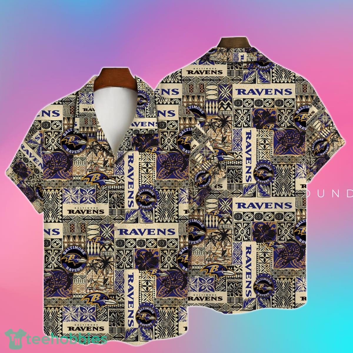 Baltimore Ravens 2023 AOP Hawaiian Shirt Best Gift For Men And Women Product Photo 1