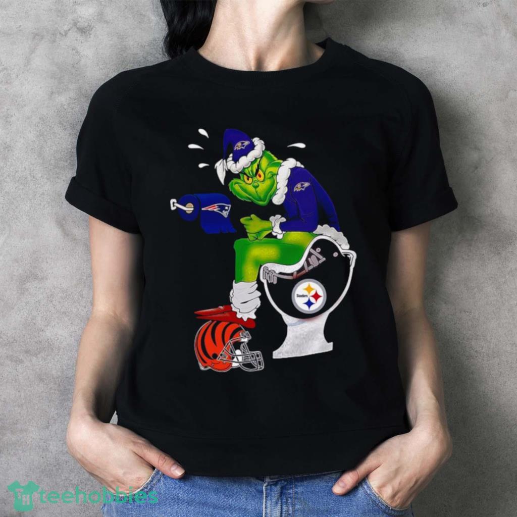 Baltimore ravens grinch toilet shirt, hoodie, sweater, long sleeve and tank  top