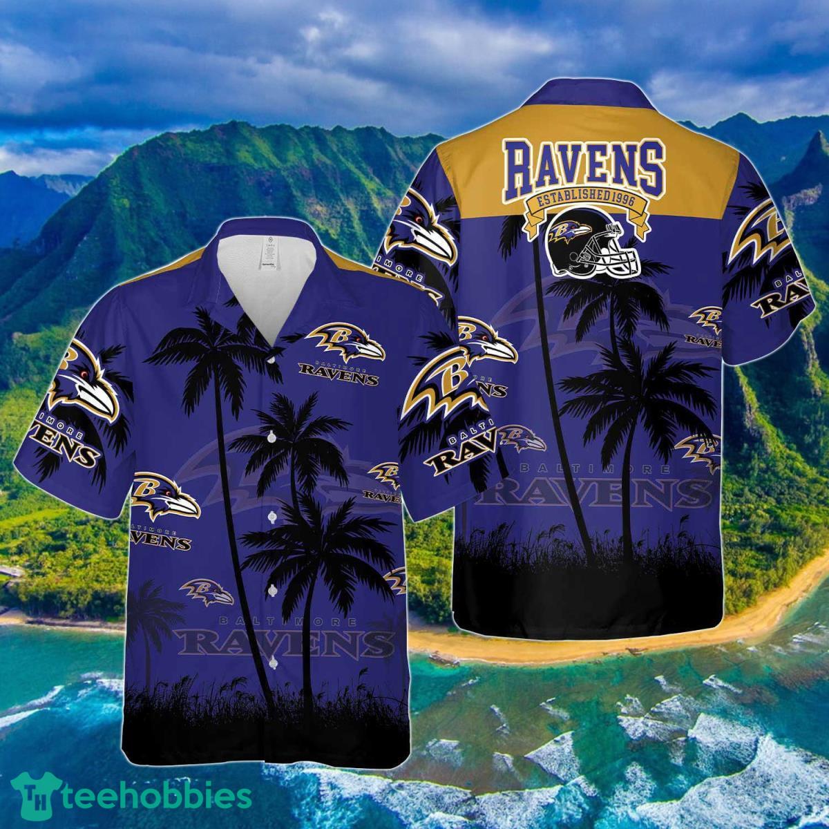 NFL Baltimore Ravens Hawaii Shirt Best Gift For Men Women