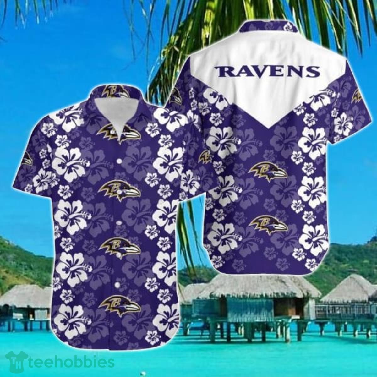 The baltimore ravens nfl all over print polo shirt