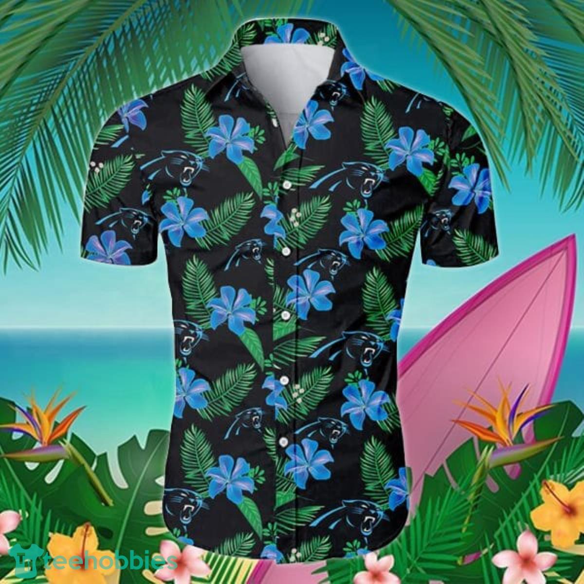 Beach Shirt Carolina Panthers NFL Hawaiian Shirt Impressive Gift Product Photo 1