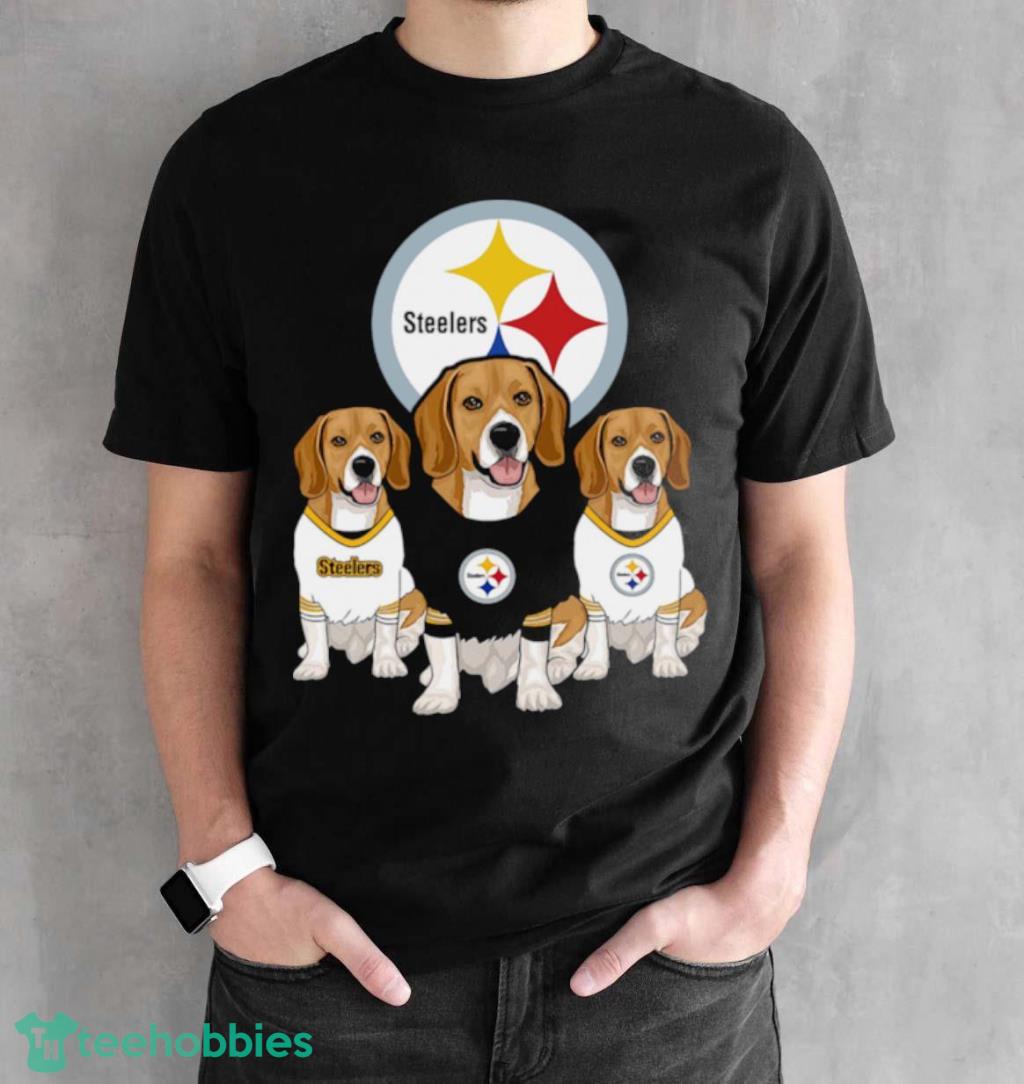 MY DOG IS A STEELER FAN T-SHIRT