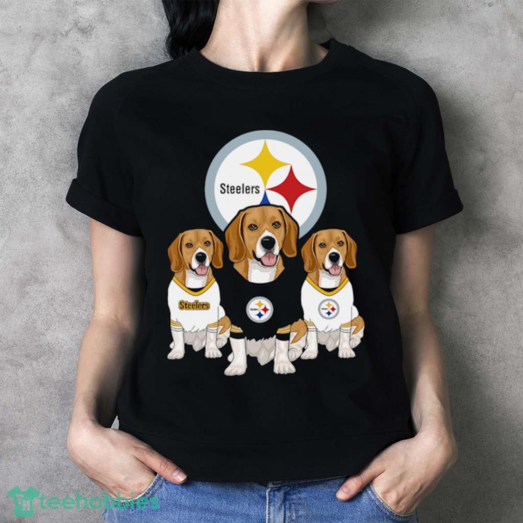 Pittsburgh Steelers Pet Hoodie T-Shirt - Large