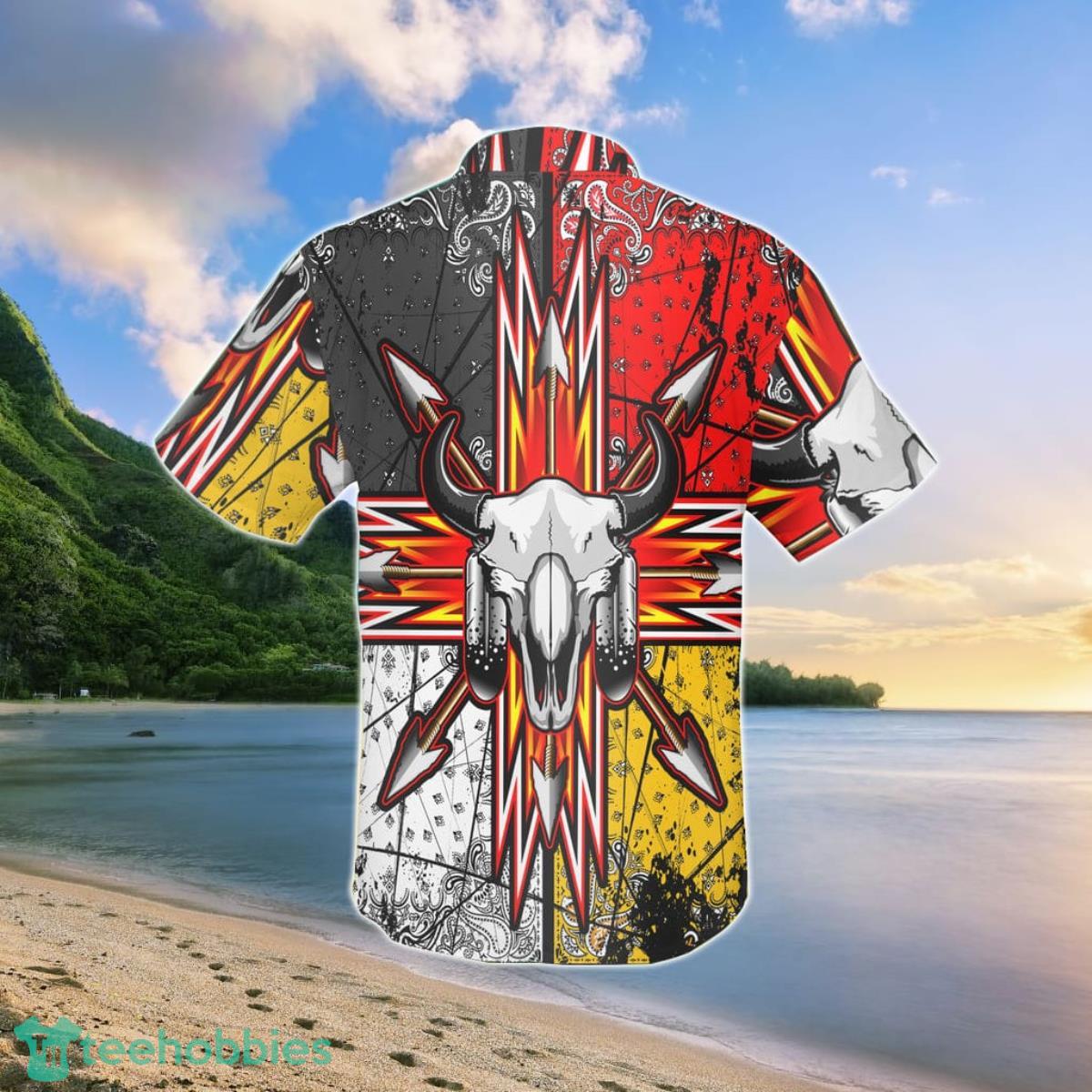 Bison Arrow Native American Hawaii Shirt Best Gift For Men And Women Product Photo 2