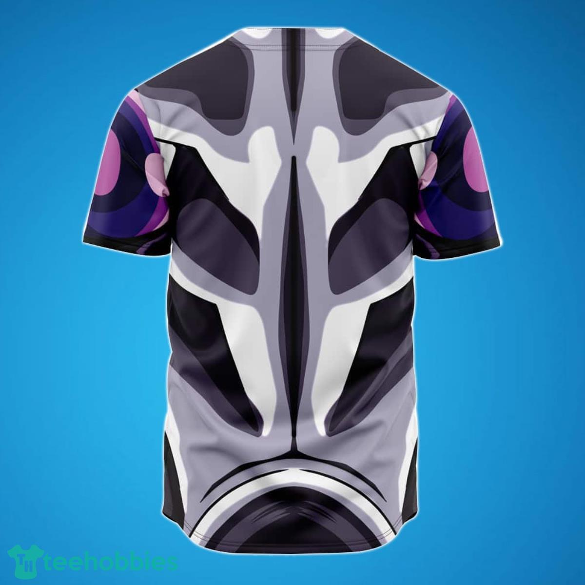 Black Frieza 3D Skin Cosplay Dragon Ball Super Baseball Jersey Best Gift For Men And Women Product Photo 2
