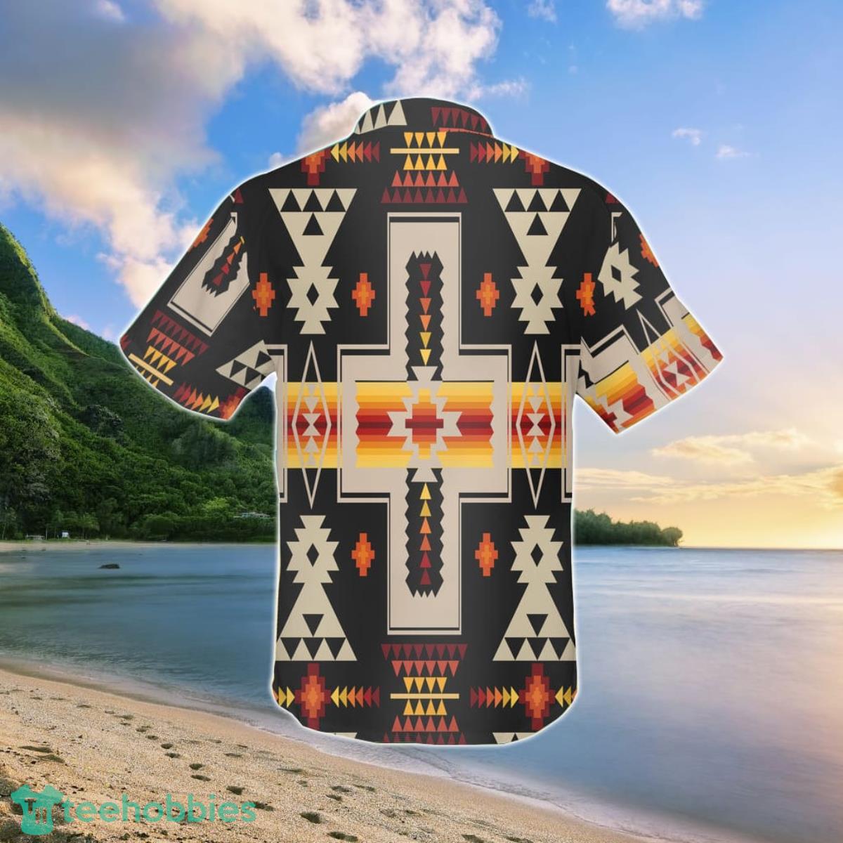 Black Tribe Design Native American Hawaii Shirt Best Gift For Men And Women Product Photo 2