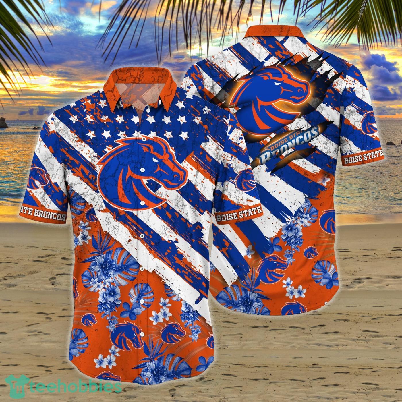 Denver Broncos NFL Flower Hawaiian Shirt Special Gift For Men And