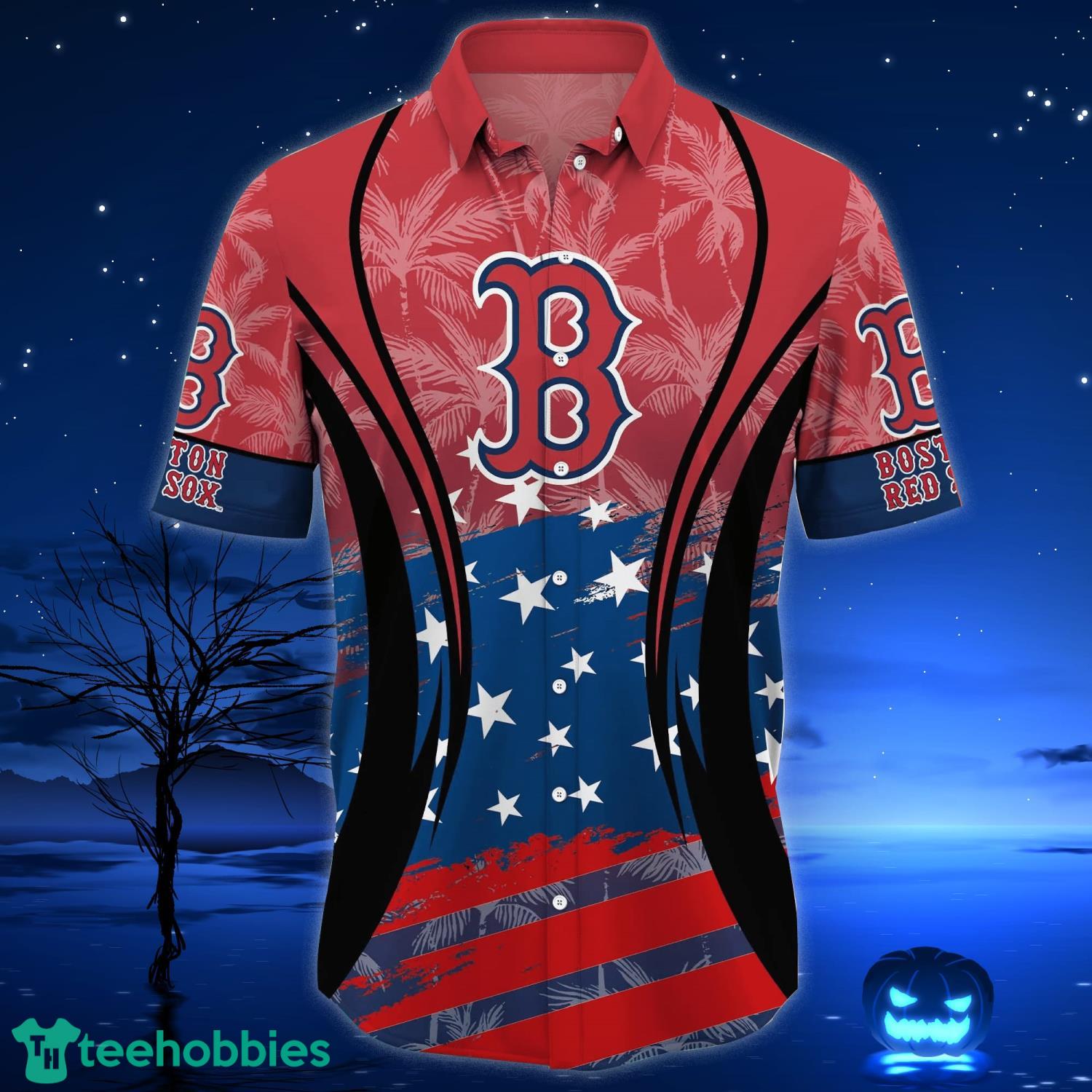 Boston Red Sox MLB Hawaiian Shirt Star Pattern Best Trend Summer Gift