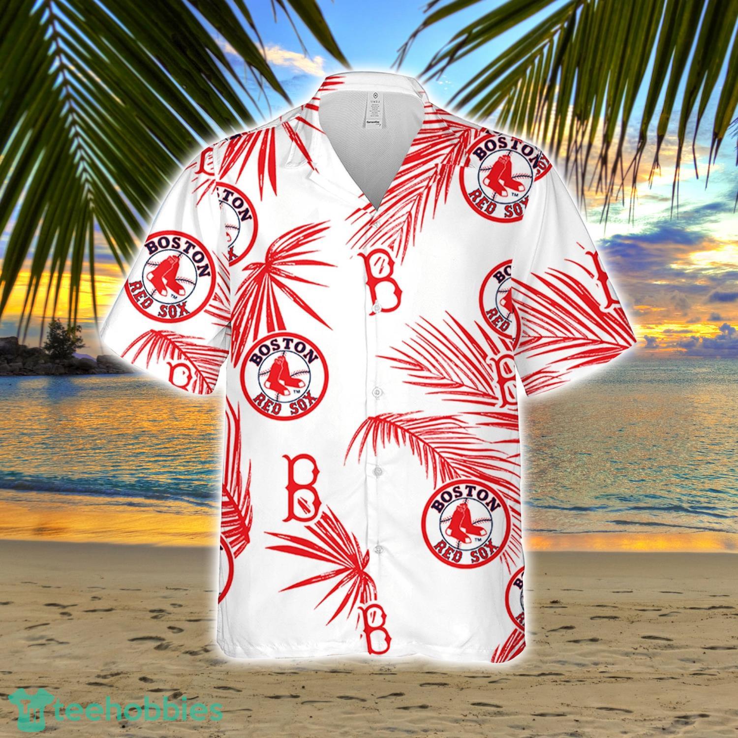 Men's Reyn Spooner Red Boston Red Sox Aloha Button-Down Shirt