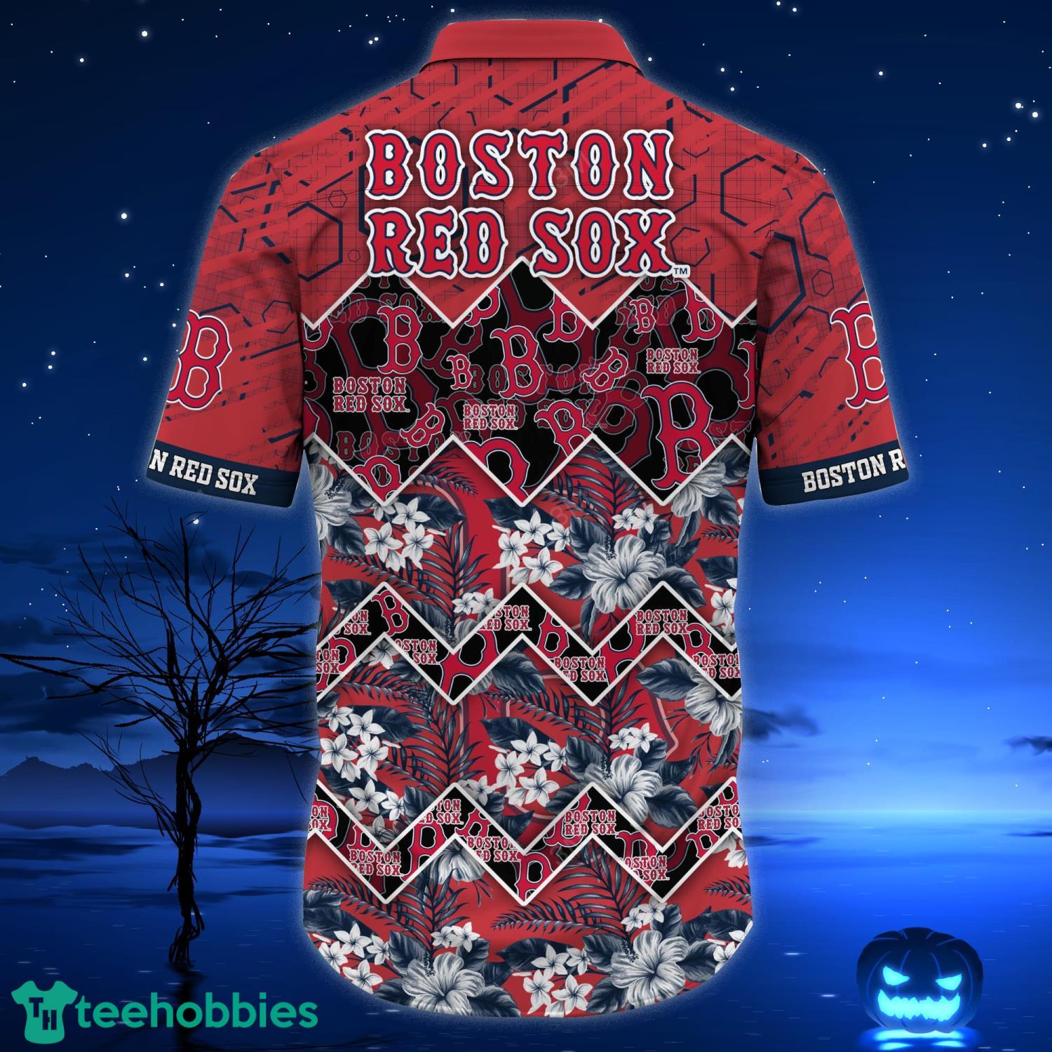 Boston Red Sox Major League Baseball 3D Print Hawaiian Shirt