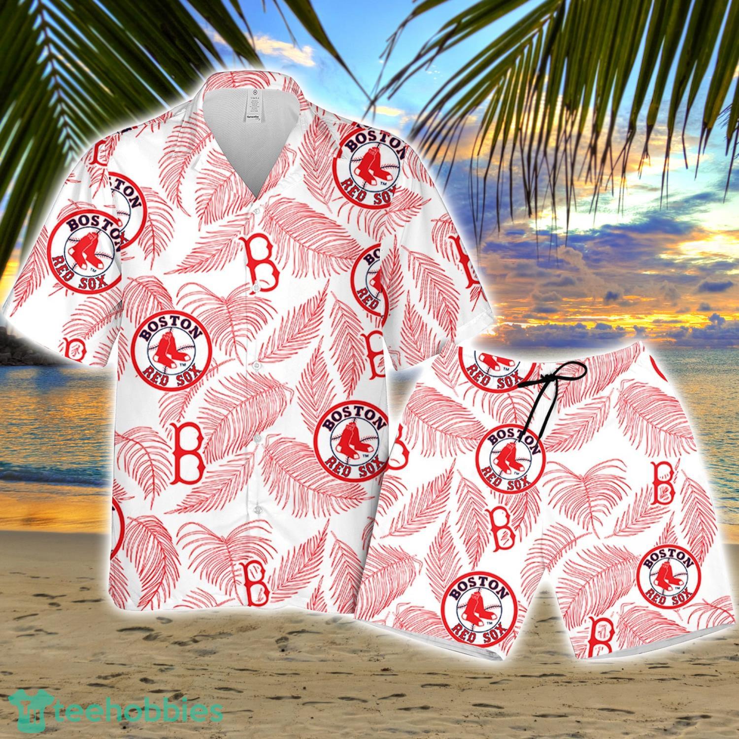 Custom Name And Number Boston Red Sox Baseball Cool Hawaiian Shirt -  Freedomdesign