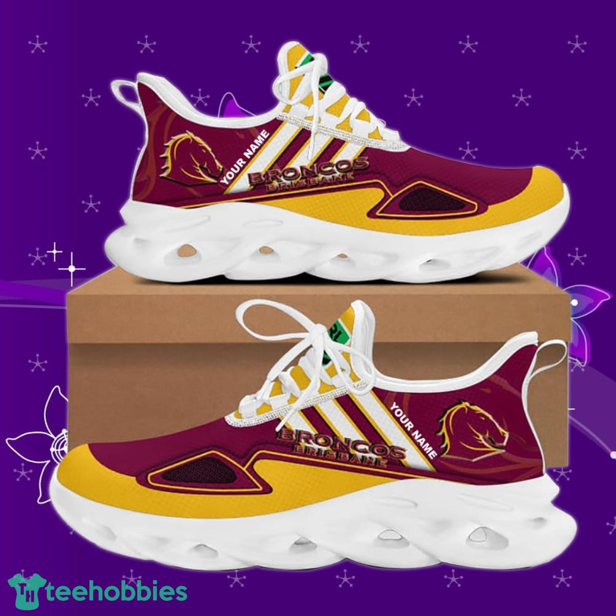 Brisbane Broncos NRL Max Soul Custom Name Style Gift Men And Women For Fans Product Photo 2
