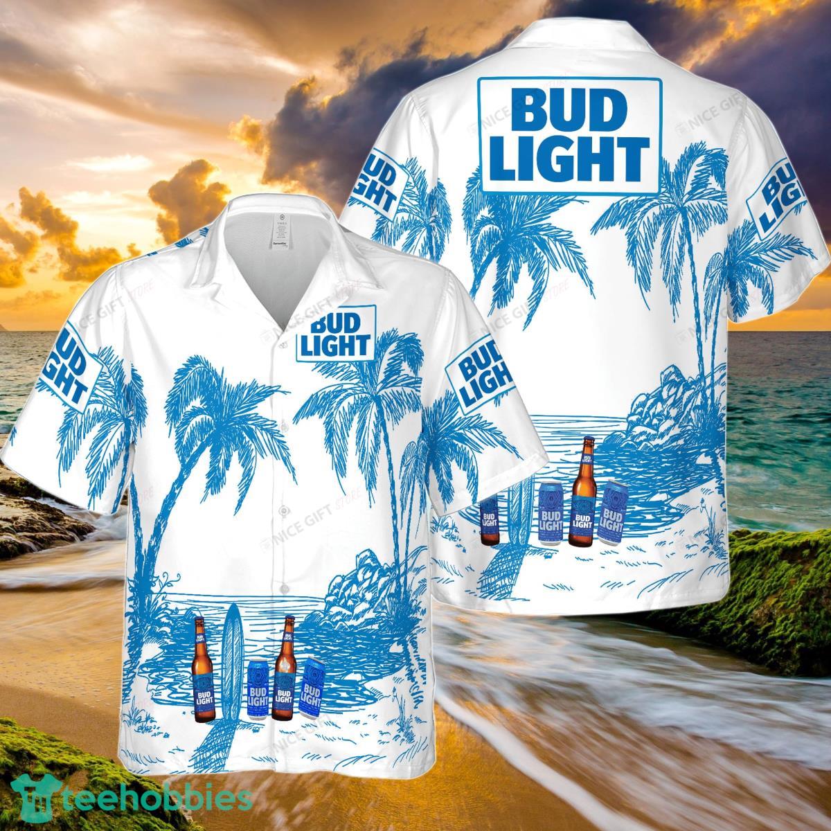 Bud light Hawaiian Shirt Shirt Unique Gifts For Men And Women Product Photo 1