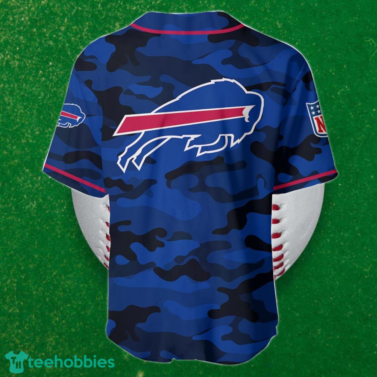 Buffalo Bills Custom Name Baseball Jersey NFL Shirt Best Gift For Fans