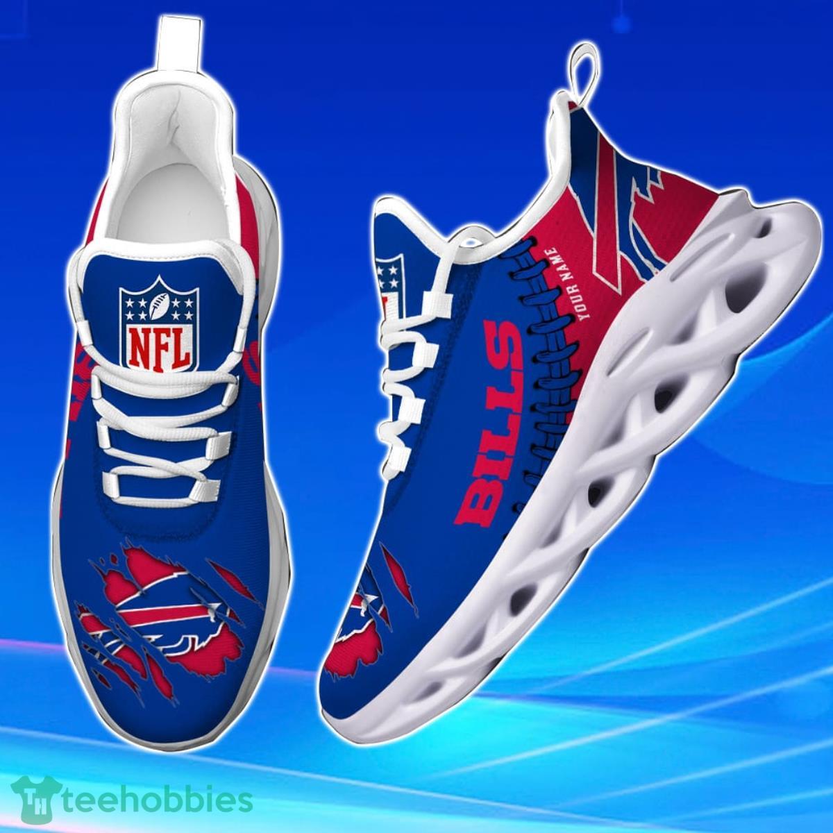 Buffalo Bills Personalized Name NFL Max Soul Shoes Men And Women For Fans