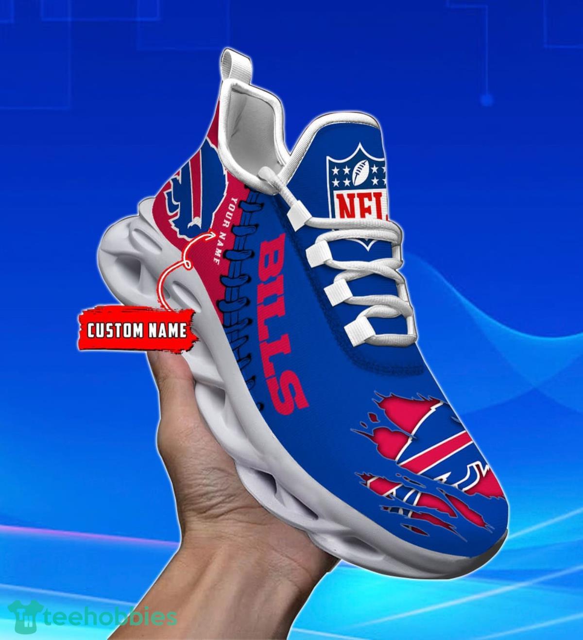 Buffalo Bills NFL Custom Name Max Soul Shoes Special Gift For Men