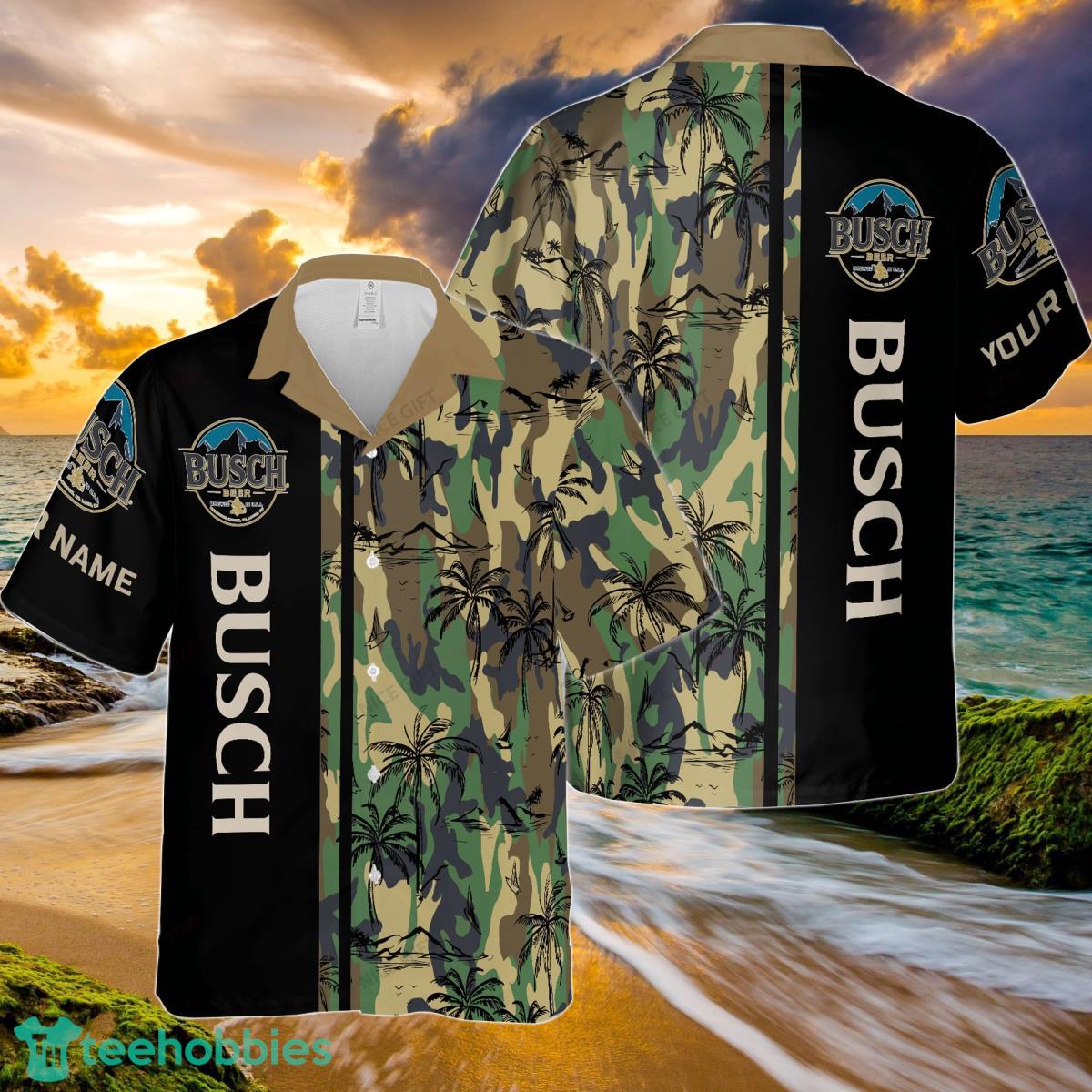 Busch Beer Custom Name Hawaiian Shirt Unique Gifts For Men And Women Product Photo 1