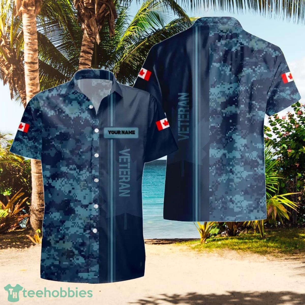Canadian VeteranSoldier Custom Name Hawaii Shirt Impressive Gift For Loved Ones Product Photo 3 Canadian VeteranSoldier Custom Name Hawaii Shirt Impressive Gift For Loved Ones Product Photo 3