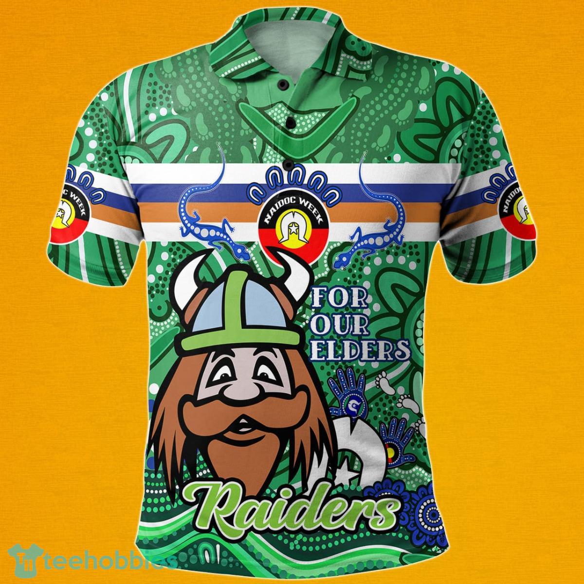 Canberra Raiders NRL Australia Naidoc Week Polo Shirt Best Gift For Fans Product Photo 1