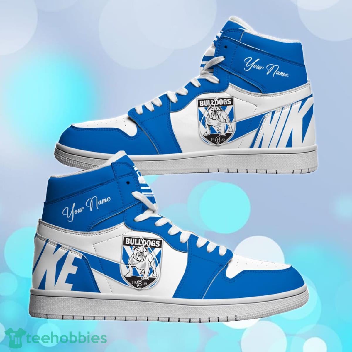 Canterbury Custom Name NRL Air Jordan HighTop Best Gift For Fans Product Photo 2