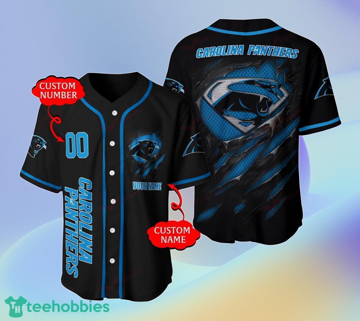 Carolina panthers 2024 baseball shirt