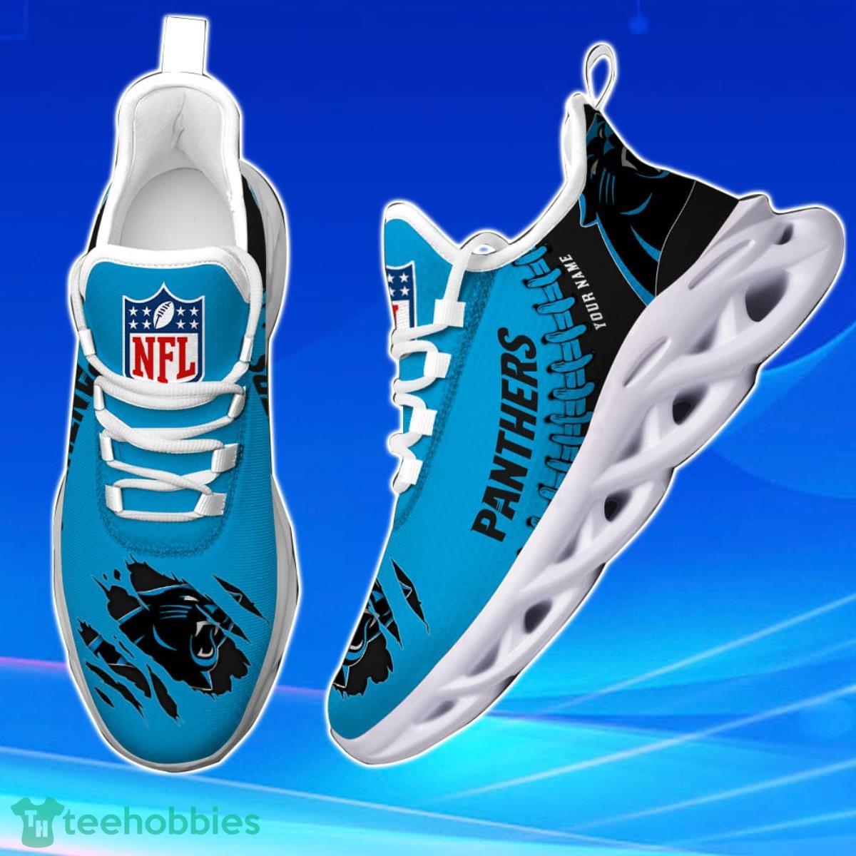 Carolina Panthers-Personalized Max Soul Shoes Best Gift For Men