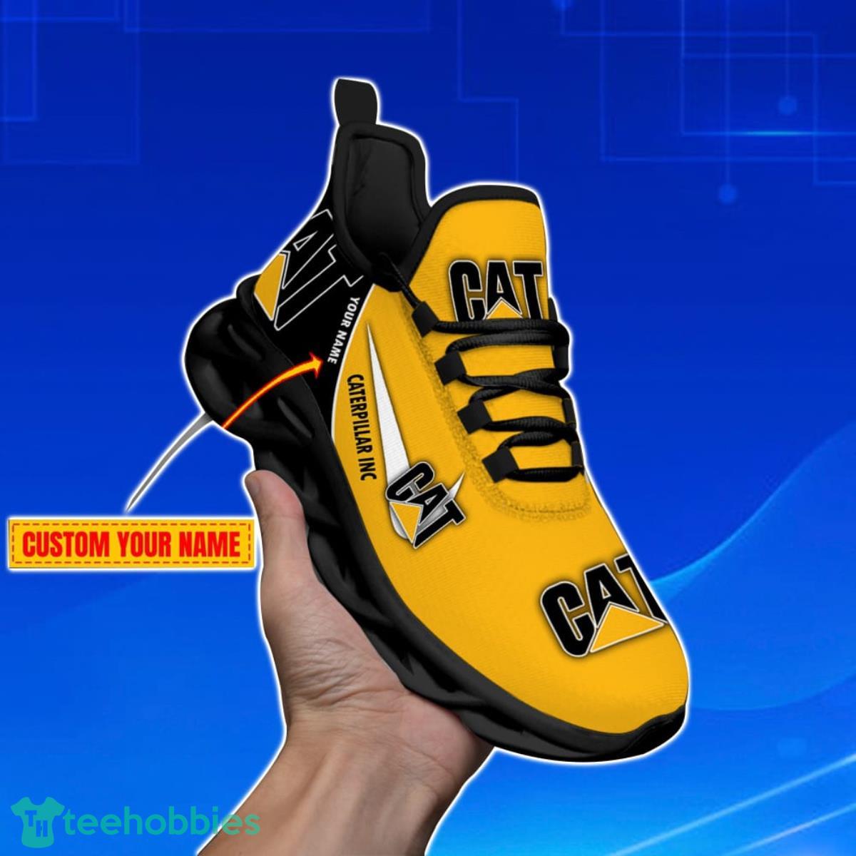 Caterpillar Inc Personalized Name Truck Max Soul Shoes Best Gift Product Photo 1