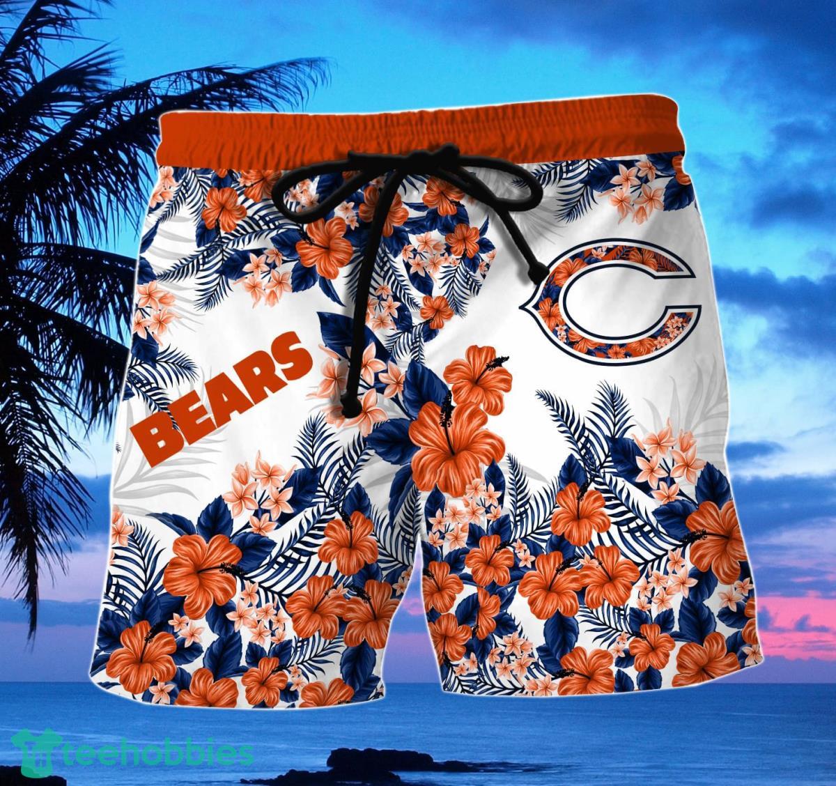 Chicago Bears Hawaiian Shirt, Shorts, Combo Hawaiian Shirt And Shorts Best  Gift For Men And Women Fans