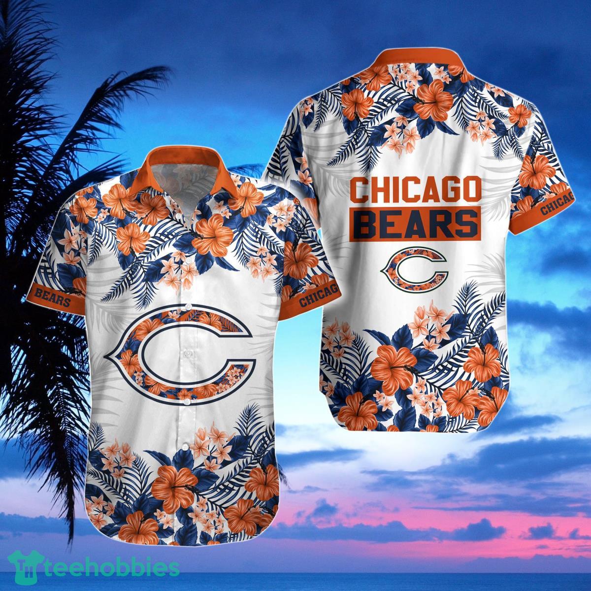 Chicago Bears Hawaiian shirt short sleeve men 