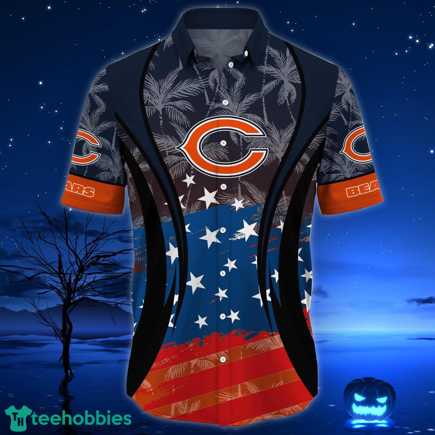 on sale USA Hawaiian Bears Chicago Bears Chicago Summer Hawaiian Shirt Shirt  