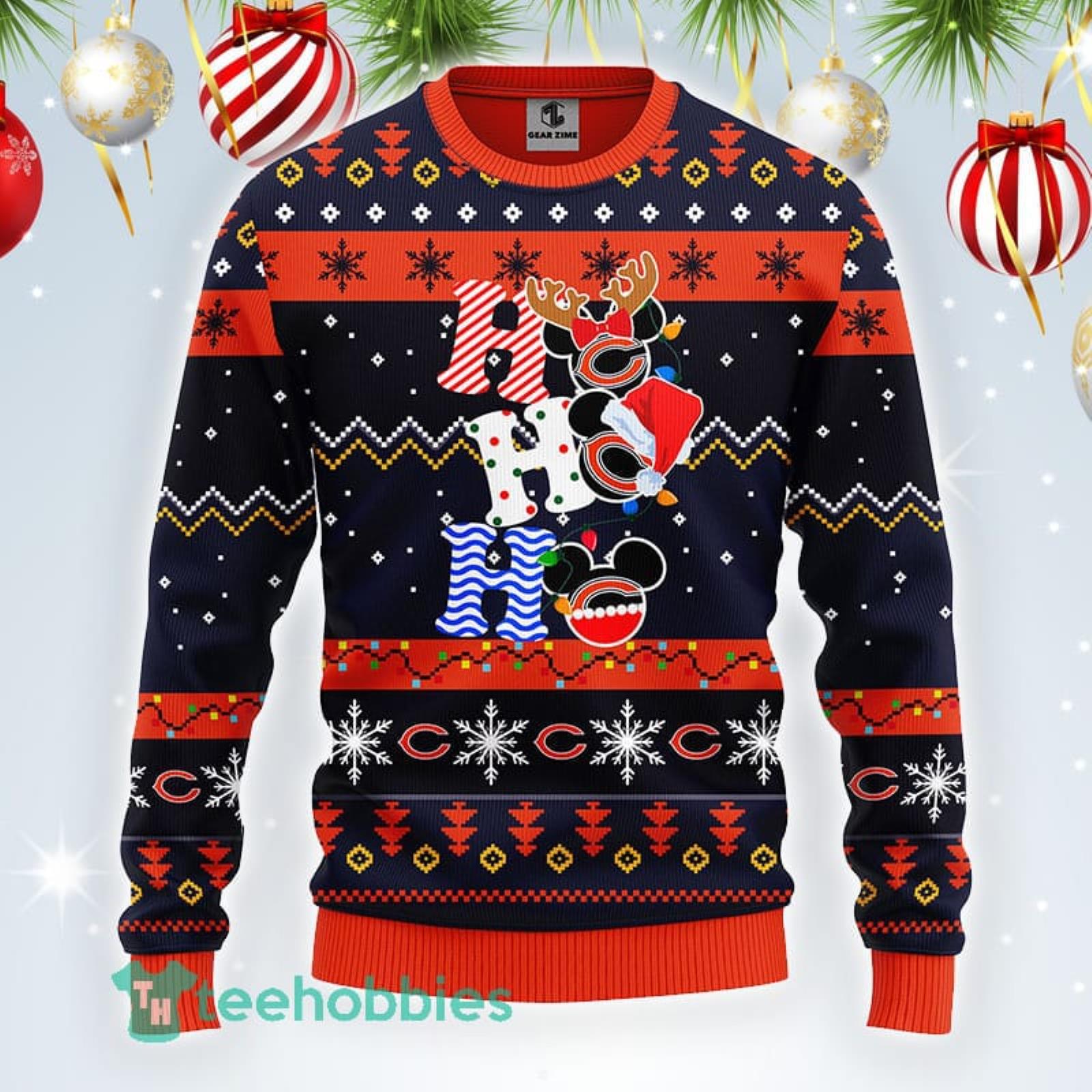 men's chicago bears ugly sweater