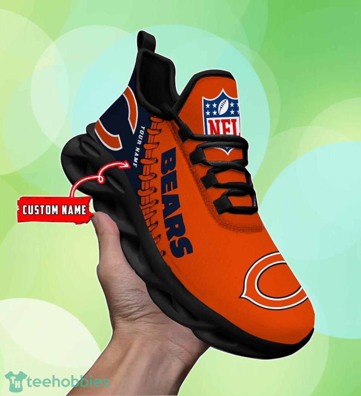 Chicago Bears-Personalized Max Soul Shoes Impressive Gift For Men And Women Fans Product Photo 2